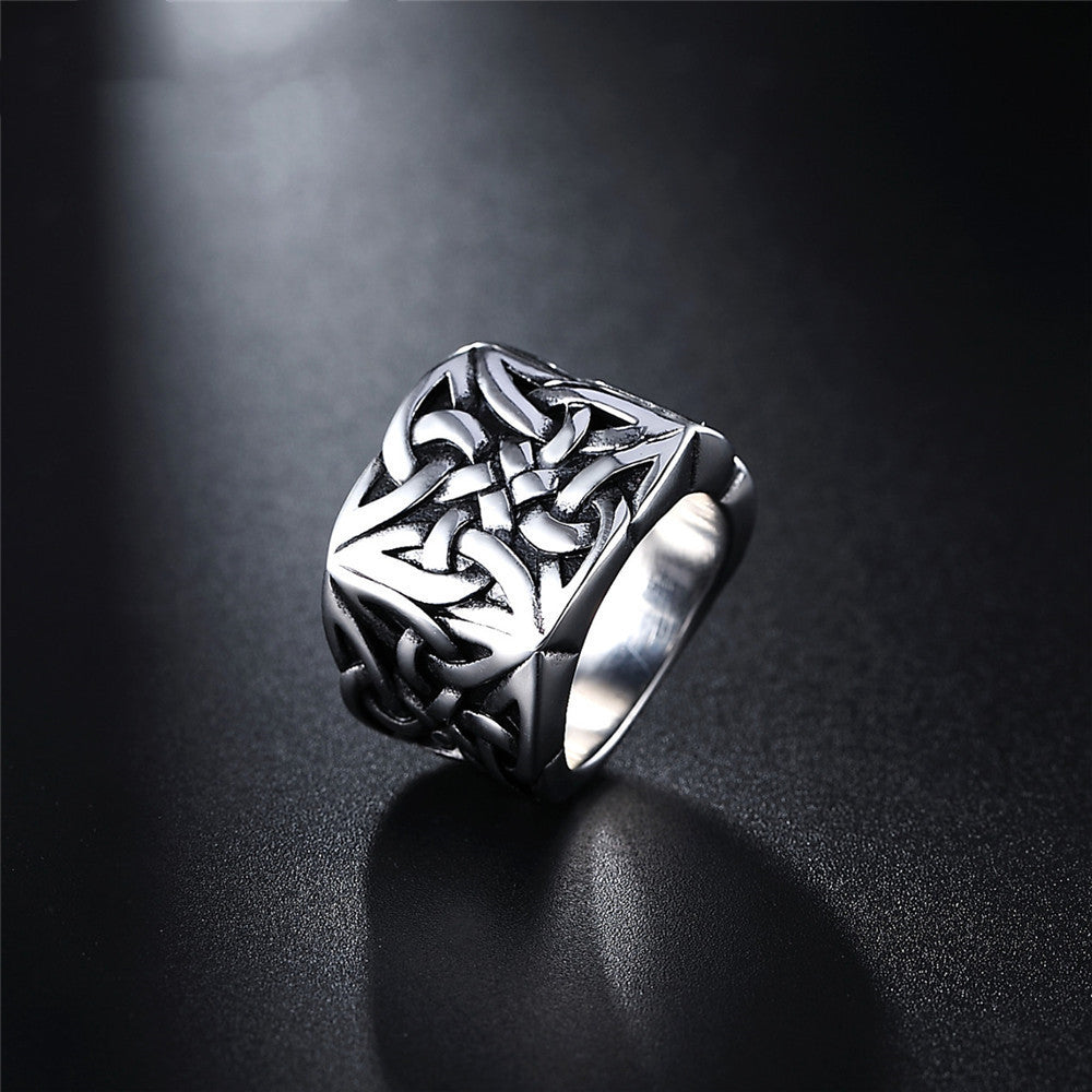 Nordic Viking Retro Personality Punk Men's  Ring