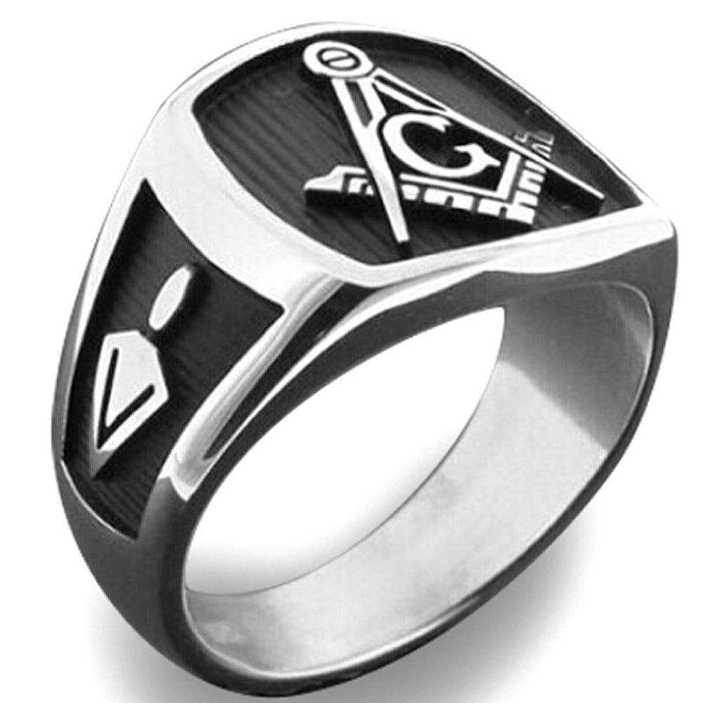 Fashion Punk Style Men's Trendy Ring