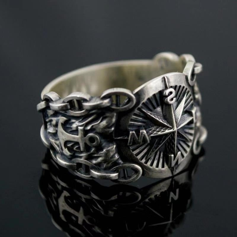 Men's Retro Cool Hip Hop Punk Ring