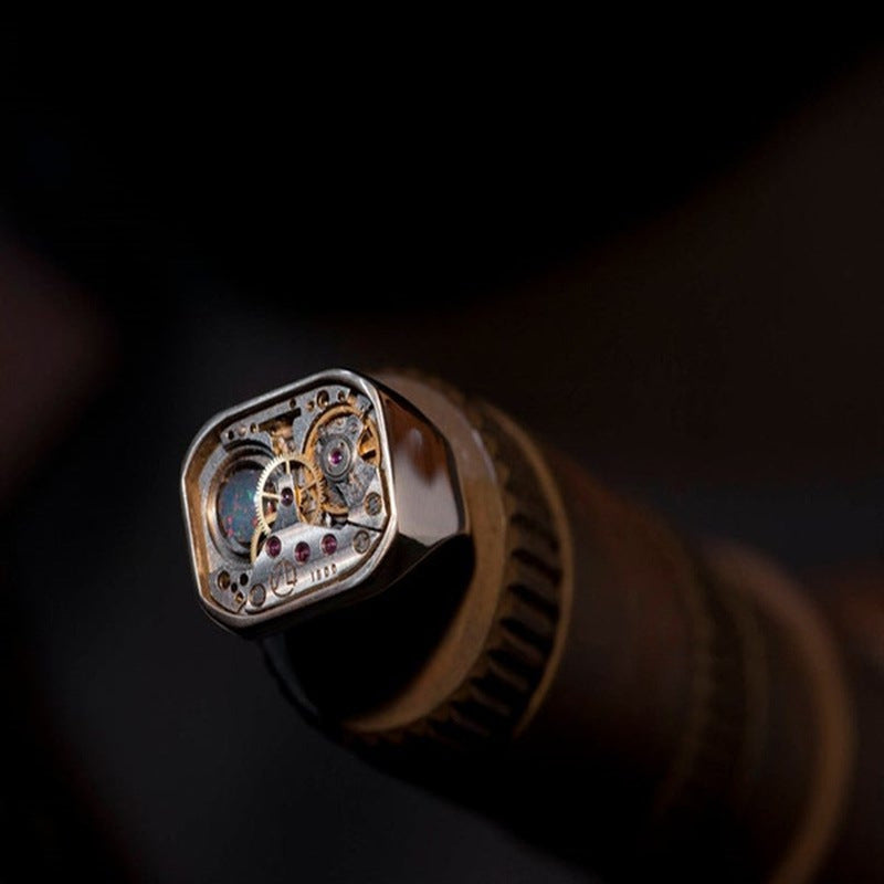 Creative Mechanical Punk Style Men's Ring