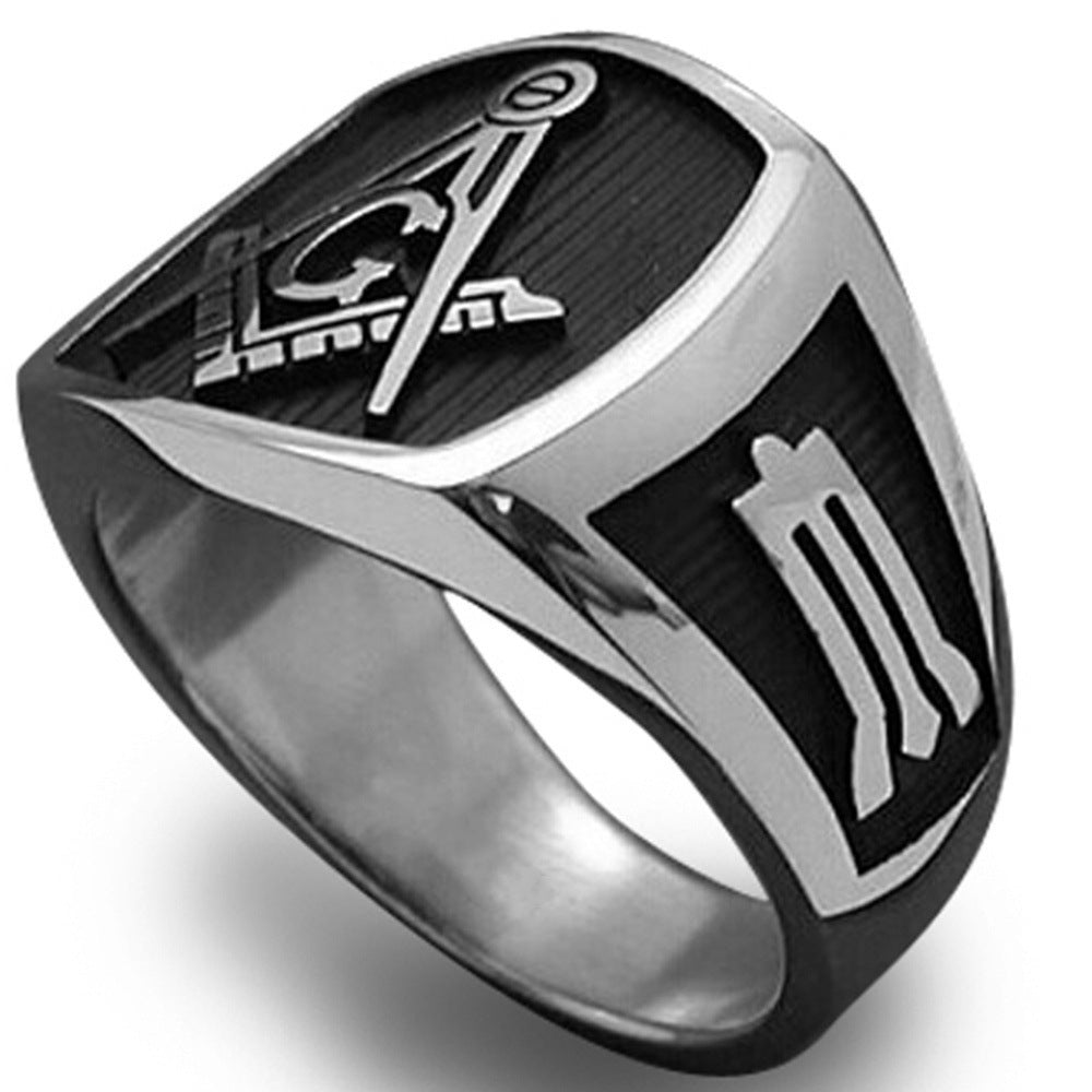 Fashion Punk Style Men's Trendy Ring