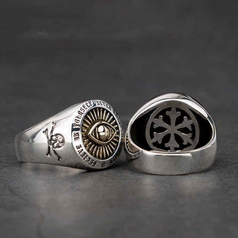 Men's Ring Vintage Punk S925 Silver