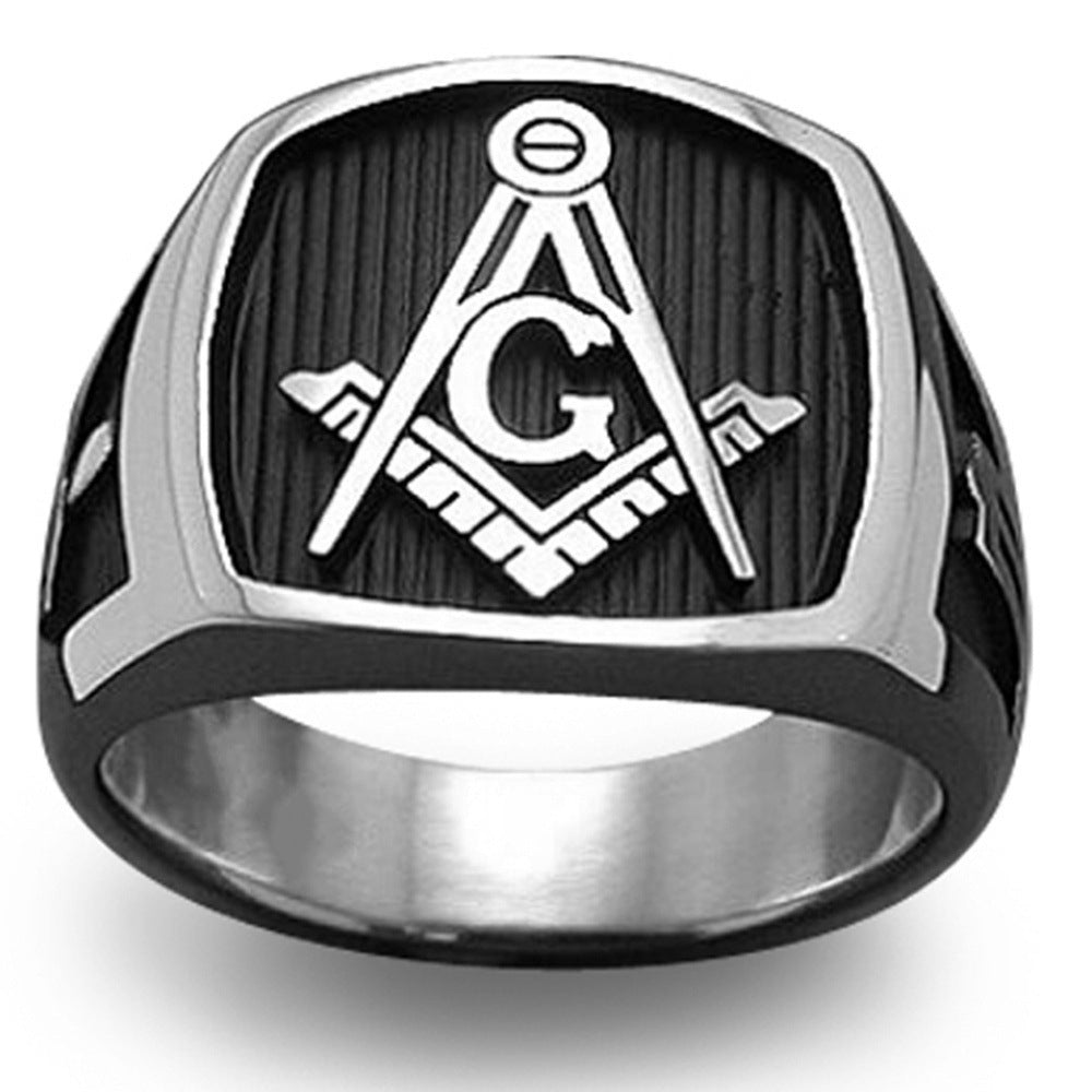 Fashion Punk Style Men's Trendy Ring